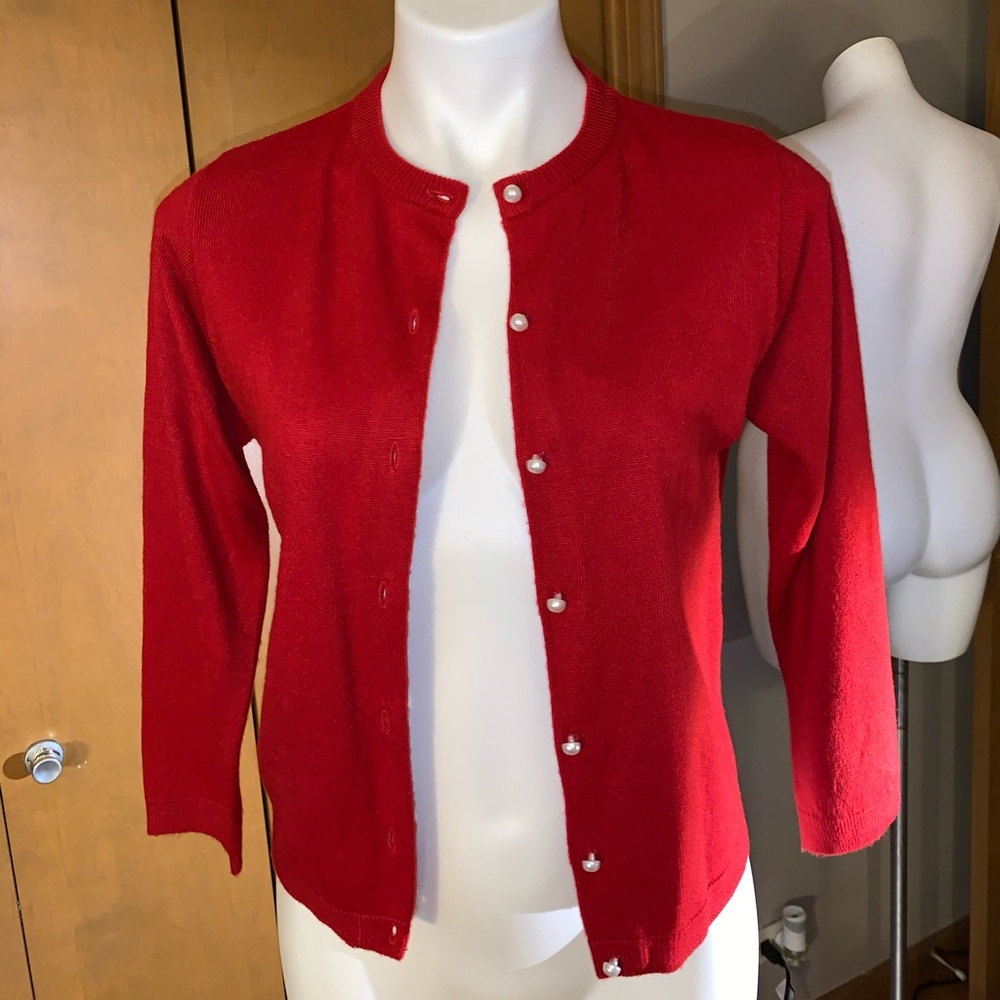 Red Cardigan